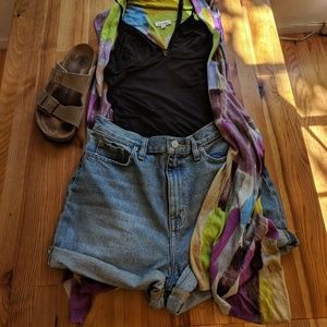 Anthropologie Adore Handpainted Vest size S